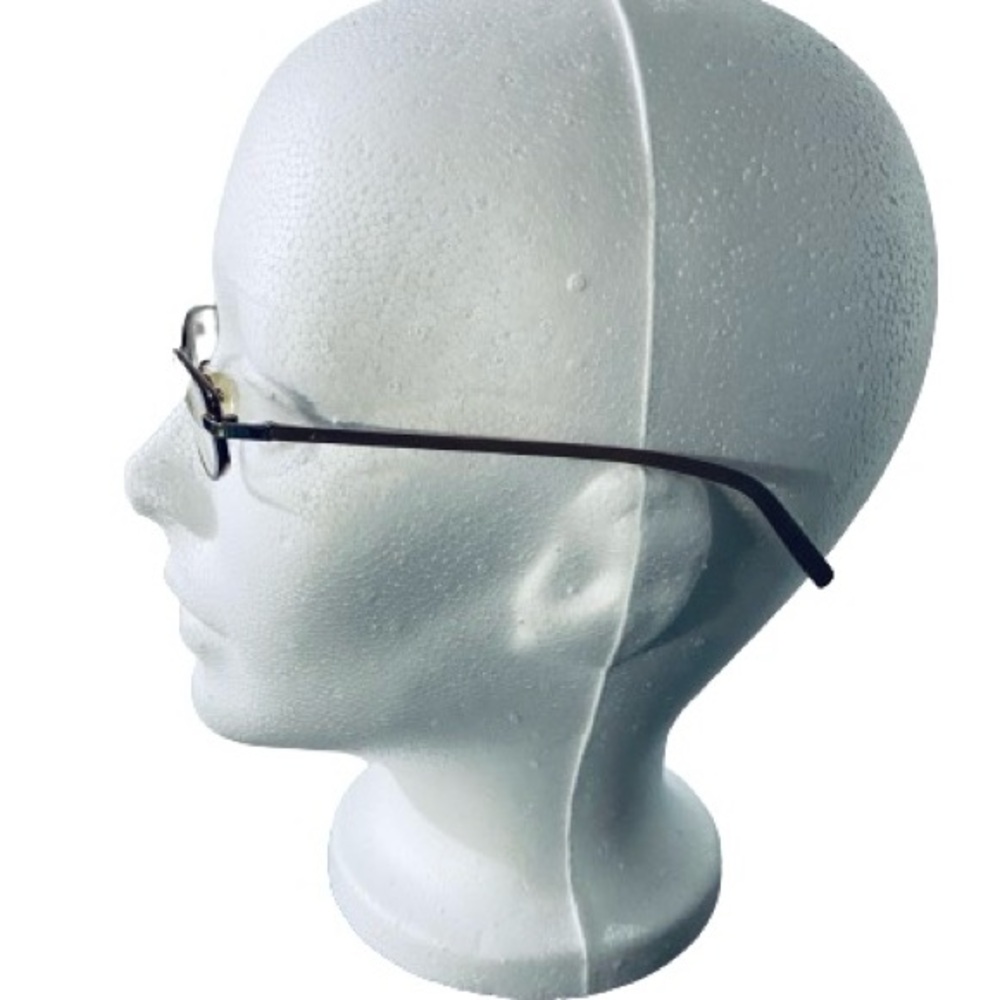 Valentino Authentic Vintage Women's Bronze Metal Eyeglasses with Original Case - Picture 6 of 12